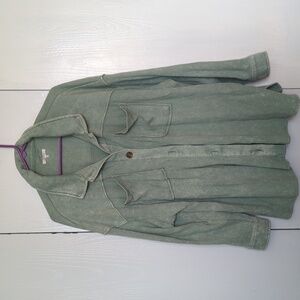 Maurices waffle button up